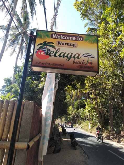 Diposting oleh unknown di 11.59. Warung Telaga Beach Nusa Penida - Makan Siang di Pesisir Pantai