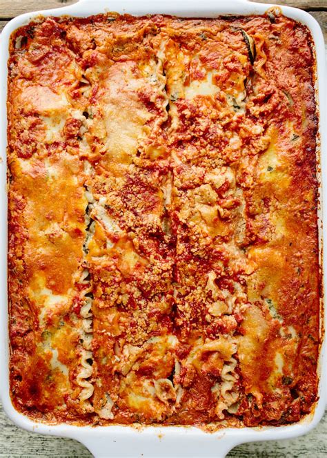 It only requires 15 minutes of prep time and is a real treat! Ina Garten's Roasted Vegetable Lasagna | Kitchn