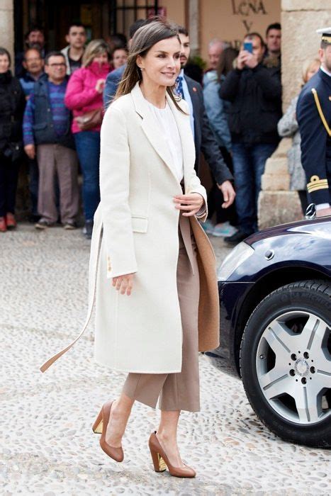 Queen Letizia Just Wore One Of The Key Spring Fashion Trends For 2019