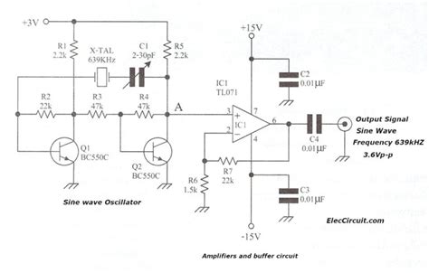 Transistor Crystal Oscillator Circuit Ideas