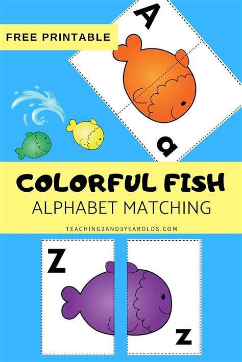 Looking For A Fun Way To Work On Alphabet Skills With A Fish Theme