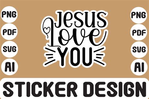 Jesus Love You Svg Graphic By Mkdesign Store · Creative Fabrica