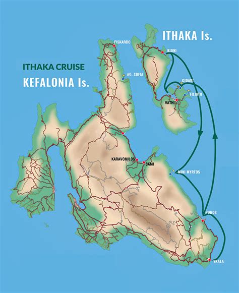 Cruises To Ithaca From Skala Kefalonia Kefalonia Cruises Captain