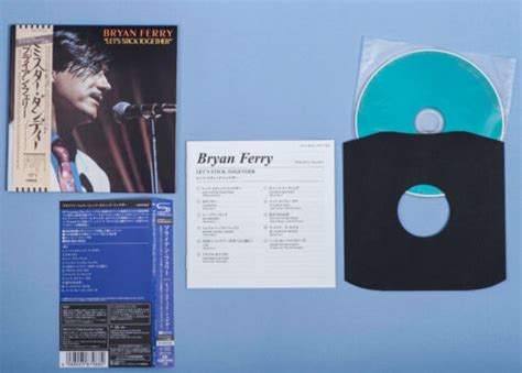 Bryan Ferry Lets Stick Together Japan Limited 2 Obi Mini Lp Shm Cd