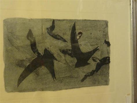 Georges Braque 1892 1963 Etching Birds In Flight Lot 39