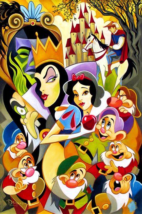 I hope you like it >< < snow white © disney others: The Enchantment of Snow White Giclee on Canvas by Tim Rogerson