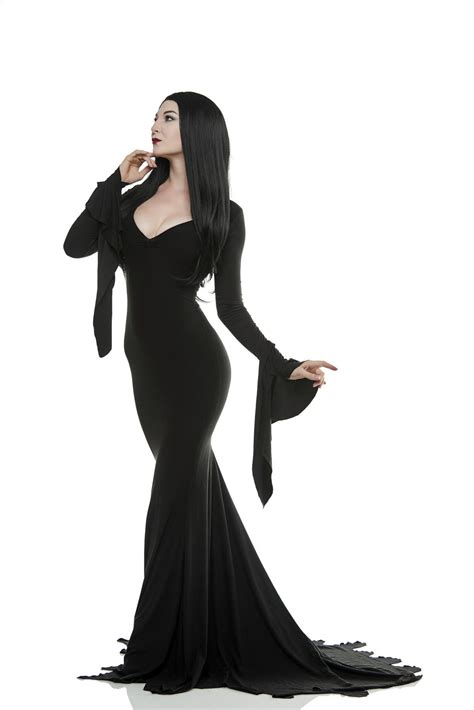 Pin By Justin Markure On Gothsperation In Morticia Addams Dress Morticia Addams Dresses