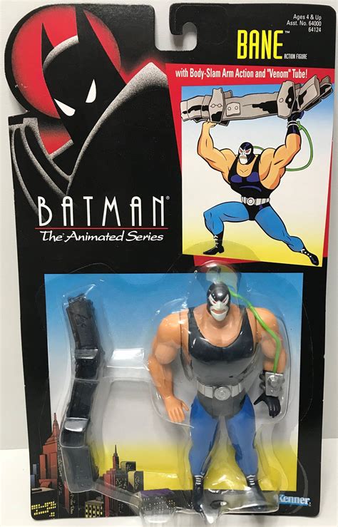 Tas039189 1994 Kenner Batman The Animated Series Action Figure Bane