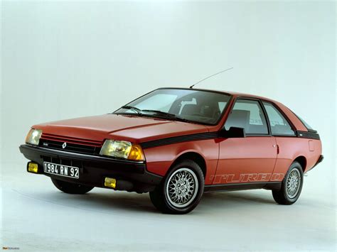 Renault Fuego Turbo 198386 Images 2048x1536