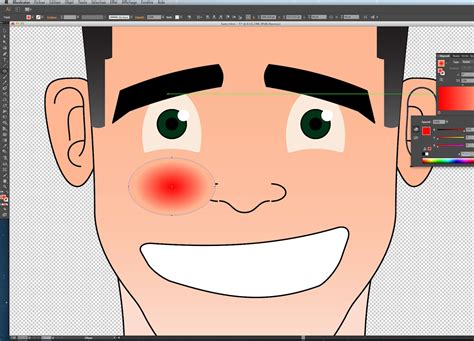Flatten your illustrator document by using the menu in the layers palette and choosing flatten image. TUTO Créer un personnage Cartoon sans savoir dessiner avec ...