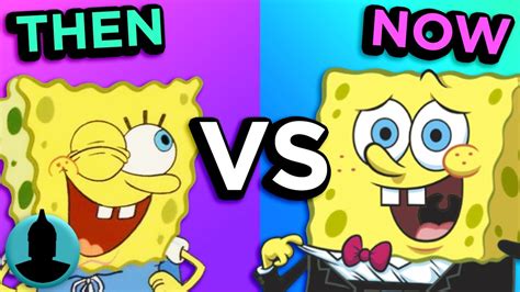 Spongebob Then And Now