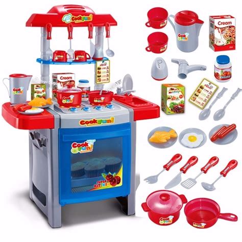 Nuestro canal cocina para niños te presenta muchos vídeos de recetas fáciles y juegos de cocina. Cocina De Juguetes Para Niños Con Luz Y Sonido - $ 25.000 ...