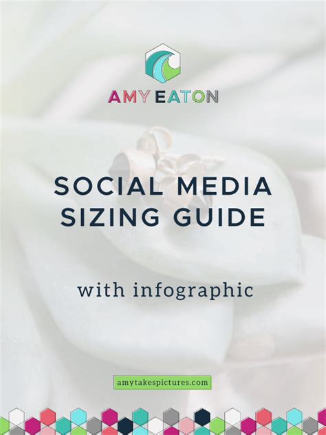 Social Media Image Sizing Guide With Infographic Amy Eaton