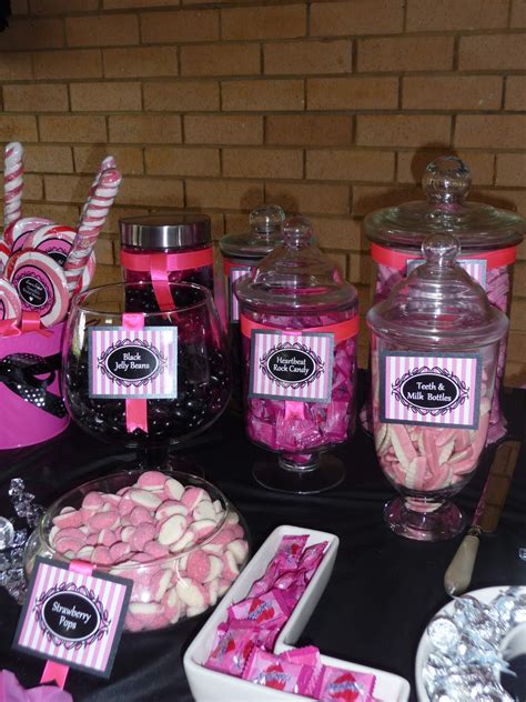 Candy Bar Bridalwedding Shower Party Ideas Photo 1 Of 7 Catch My Party