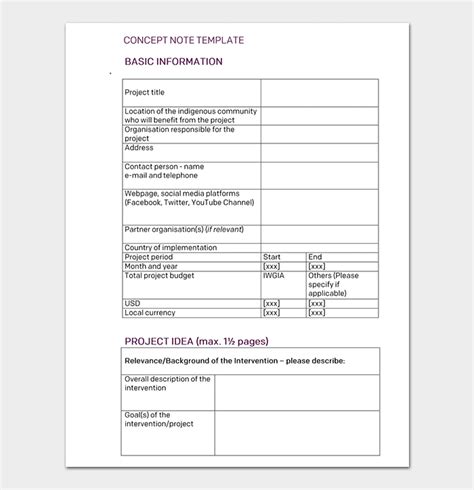 Does anyone know how the format for level 1 in feb 2021 is going to be changed from the past? Concept Note Template - 22+ For (Word & PDF Format)