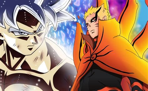 Naruto X Dragon Ball Who Would Win Fight Between Naruto Mode Baryon Vs