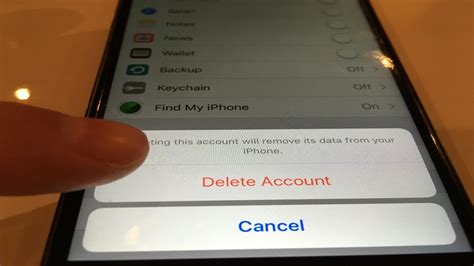 Here's how you can use it. How to Delete iCloud Account From iPhone iOS 10 - Change ...