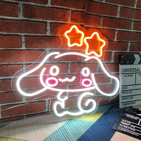 Cinnamoroll Anime Sign Neon Sign Custom Led Neon Light Bedroom Etsy