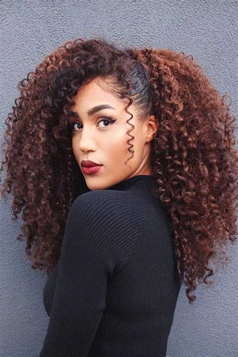 Pretty Looks With Curly Hair For A Woman Who Values Her Time ★ Beautiful Curly Hairstyles With