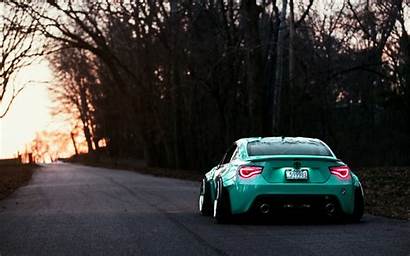 Stance Toyota Gt86 Works Turquoise Rear