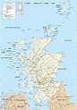 Detailed Map of Scotland - MapSof.net