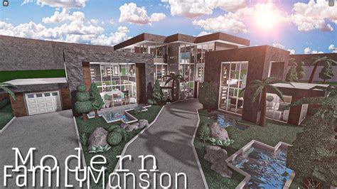 Bloxburg Modern Mansion Homes