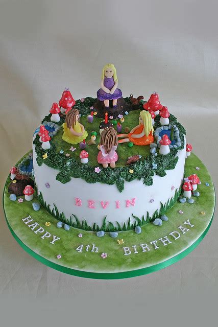 Birthday Cake 318 Fairy Tea Party A Photo On Flickriver