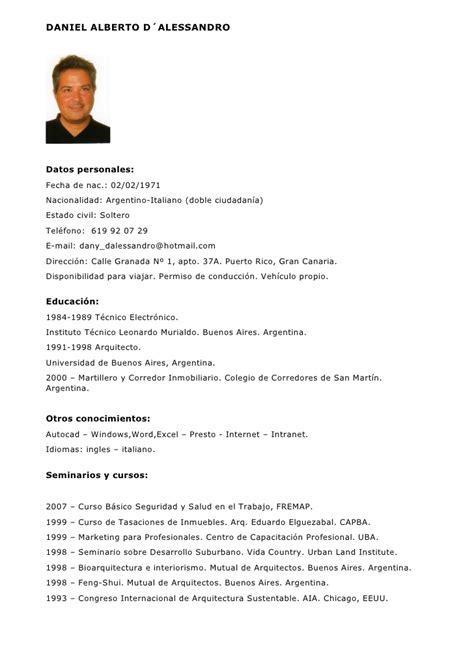 Hemos recogido ejemplos de cv gratis para que rápidamente des forma a en definitiva, tu cv debe convertirse en un foco de atracción por su formato y por su contenido orientado a generar atención por parte de las empresas. Modelo De Curriculum Vitae Jefe De Obra - Modelo de ...