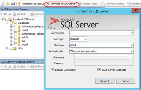How To Migrate Mysql Tables To Sql Server Using The Sql Server Migration Assistant Ssma And Ssis