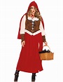 Rotkäppchen-Kostüm für Damen: Kostüme für Erwachsene,und günstige ...