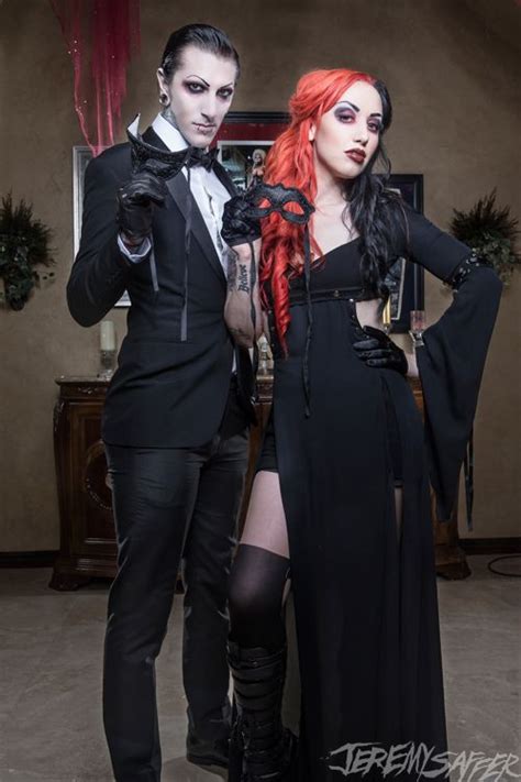 Chris motionless & ash costello. Pin on Rock=life.
