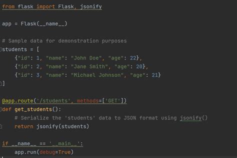Mastering JSON Responses In Flask Building Efficient APIs For Frontend