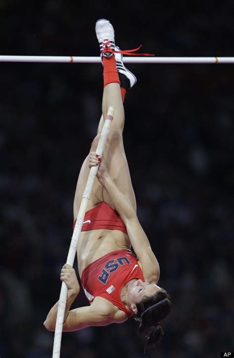 United States Jennifer Suhr Competes In The Womens Pole Vault Final During The Athletics In The