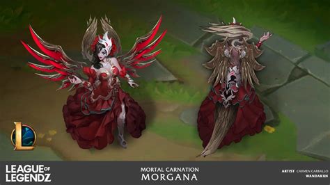 Lol Una Impresionante Skin De Morgana Creada Por Una Artista Ilusiona