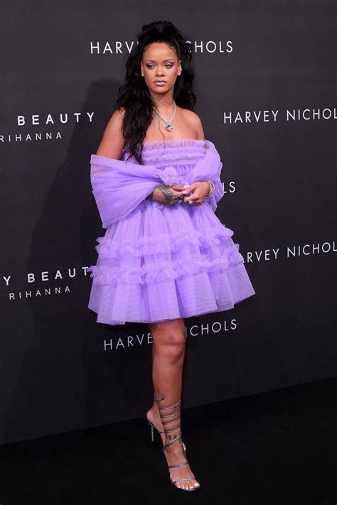 Rihanna At Fenty Beauty Launch Party In London Uk Celebzz Celebzz