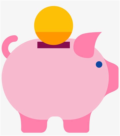 Cute Piggy Bank Clipart Clip Art Piggy Bank Transparent Png