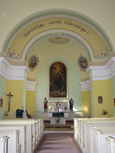 Fileroman Catholic Church Interior Hajdudorog