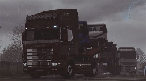 Realistic Rain V372 Euro Truck Simulator 2 Mod Ets2 139 Youtube