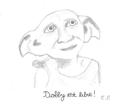 Harry potter est de retour : L'œuvre Dobby par l'auteur Elise, disponible en ligne ...