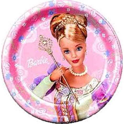 Barbie Dream Time Large Paper Plates 8ct