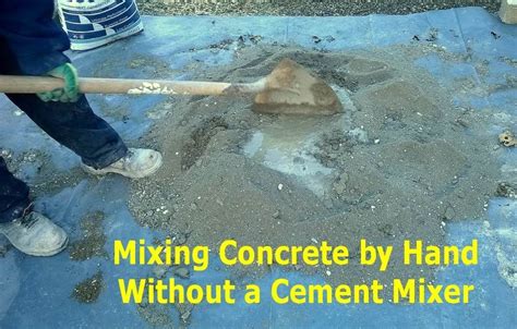 8 Steps To Mixing Concrete By Hand For Beginners Dengarden