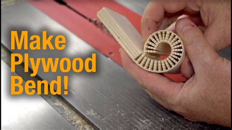 How To Bend Plywood A Simple Technique To Make Bent Plywood Through