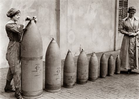 World Of Technology Munitions Factory During World War 1