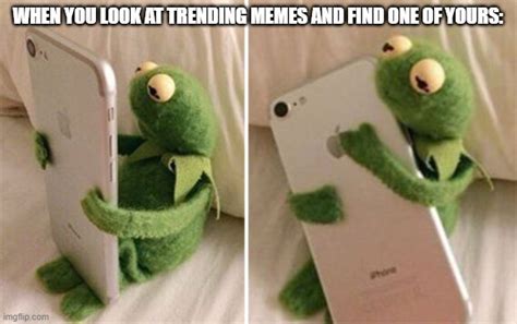 Kermit Hugging Phone Imgflip