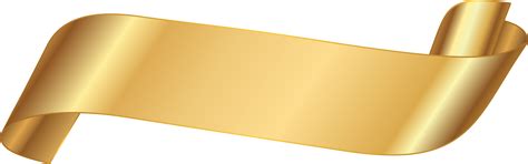 Gold Ribbon Png Gold Banner Clipart Png Image Gold Ribbon Banner Hot