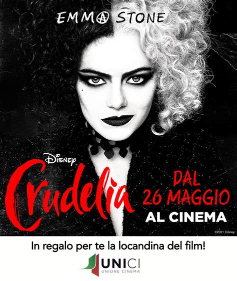 I Cinema Unici Ti Regalano La Locandina Del Film ”crudelia” Unici