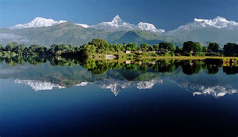 Visit Nepal 2011 Pokhara A City Of Lake And Macchapuchre Himal