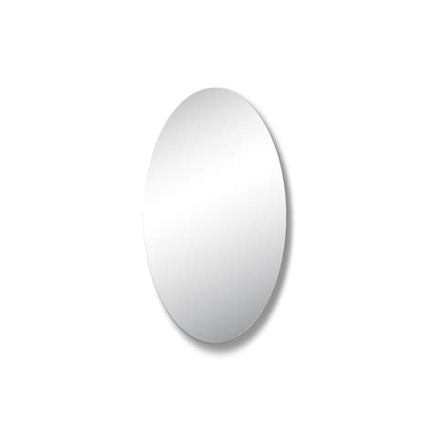 Polished Edge Oval Mirror With Hidden Fittings Archipro Nz