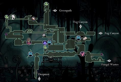 There's a piece of shaky ground in the small area above the gate that's accessible from the city of tears side #6 4thqueen Steam Community :: Guide :: Maps of Hallownest