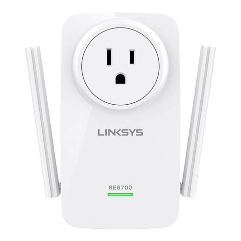 Linksys Ac1200 Wi Fi Range Extender White Re6700 The Home Depot